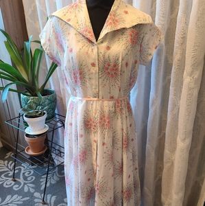 Vintage feminine Summer dress/Easter dress